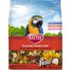 Kaytee macaw food, Fiesta Variety Mix for macaws, large parrot food mix, enriched parrot diet, macaw seed blend, The Parrots Exotic Store parrot food