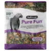Pure Fun enrichment mix, variety bird food blend, ZuPreem bird food supplement, medium parrot enrichment food, engaging bird food mix