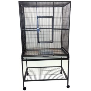 The Granada Large Flight Cage from The Parrots Exotic Store is a spacious, durable habitat for large parrots, providing room to fly, climb, and explore while supporting physical and mental enrichment.