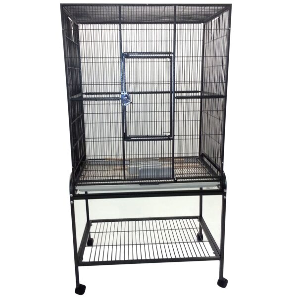 The Granada Large Flight Cage from The Parrots Exotic Store is a spacious, durable habitat for large parrots, providing room to fly, climb, and explore while supporting physical and mental enrichment.
