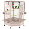large parrot cage, corner parrot cage, spacious bird cage, durable parrot home, medium-large parrot habitat, The Parrots Exotic Store cages large parrot cage, corner parrot cage, spacious bird cage, durable parrot home, medium-large parrot habitat, The Parrots Exotic Store cages