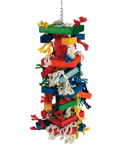 Deluxe Preener & Mega Blocks, Happy Beaks, Large Parrot Chew Toy, Parrot Enrichment Toy, Shreddable Parrot Toy, Heavy Duty Parrot Toy, Bird Safe Toy, Medium Parrot Toy, The Parrots Exotic Store Deluxe Preener & Mega Blocks, Happy Beaks, Large Parrot Chew Toy, Parrot Enrichment Toy, Shreddable Parrot Toy, Heavy Duty Parrot Toy, Bird Safe Toy, Medium Parrot Toy, The Parrots Exotic Store