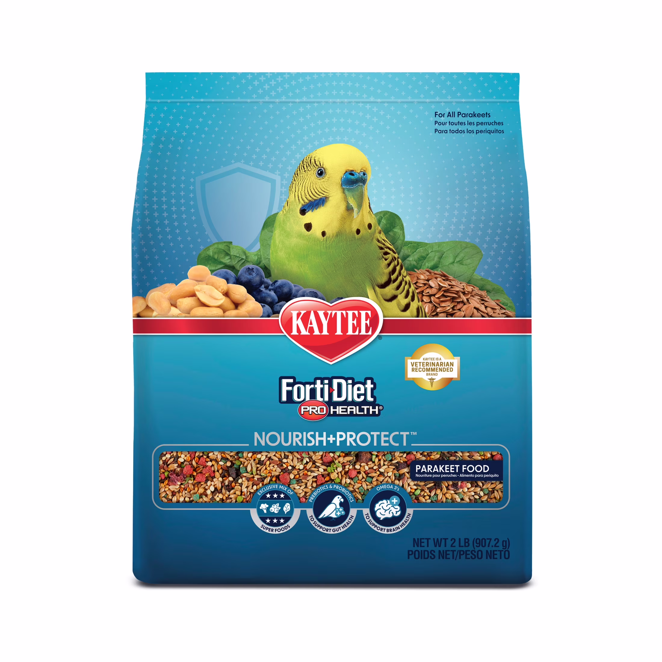 Kaytee parrot food, Forti-Diet Pro Health pellets, balanced parrot diet, complete parrot nutrition, African Grey parrot food, macaw pellet diet, The Parrots Exotic Store parrot food