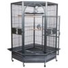 large parrot cage, corner parrot cage, spacious bird cage, durable parrot home, medium-large parrot habitat, The Parrots Exotic Store cages large parrot cage, corner parrot cage, spacious bird cage, durable parrot home, medium-large parrot habitat, The Parrots Exotic Store cages