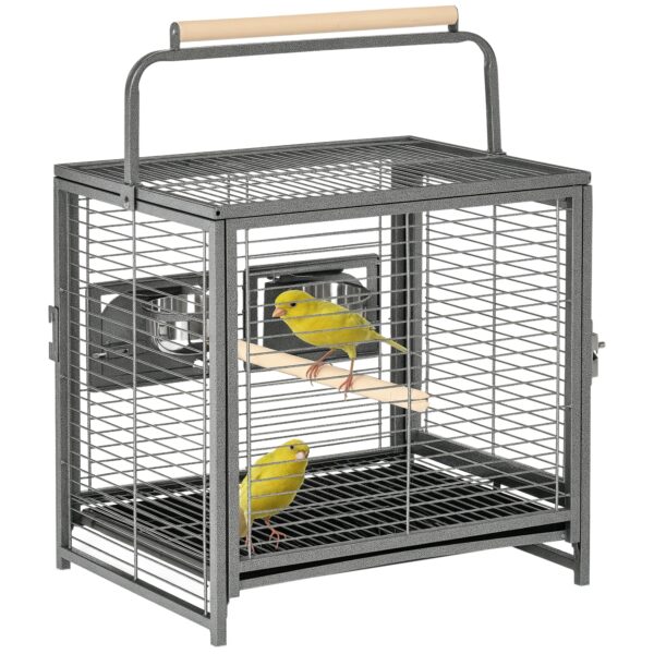 portable parrot carrier, bird travel cage, medium parrot transport cage, Conure travel cage, Cockatiel travel cage, secure bird transport, The Parrots Exotic Store, small parrot carrier, parrot travel box