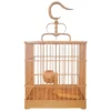 medium plastic songbird cage, square bird cage for finches, budgie cage medium size, lovebird cage plastic, small parrot cage, easy clean bird cage, The Parrots Exotic Store, durable songbird cage, safe bird cage, small bird home